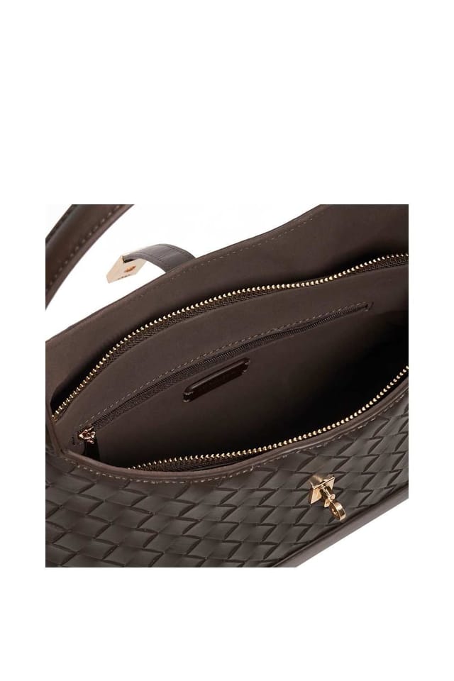 Dune London Dune London Women's 'Dorset' Leather Shoulder Bag in Brown - 3