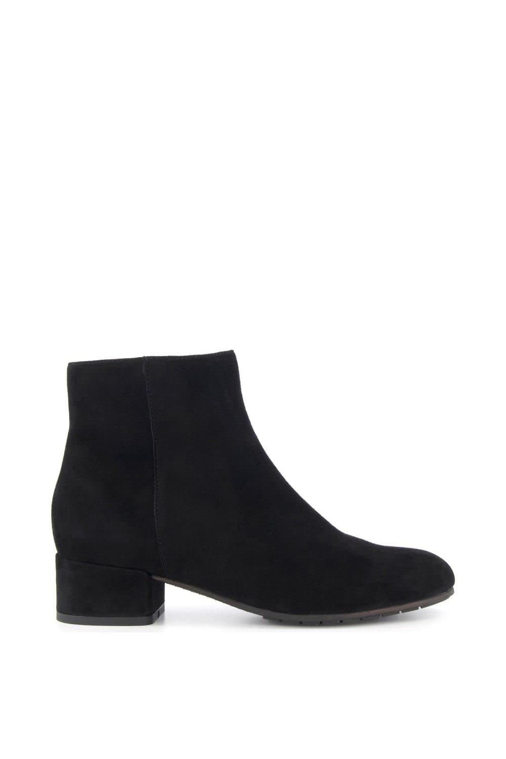 Dune London Dune London Women's 'Pippie' Suede Ankle Boots in Black