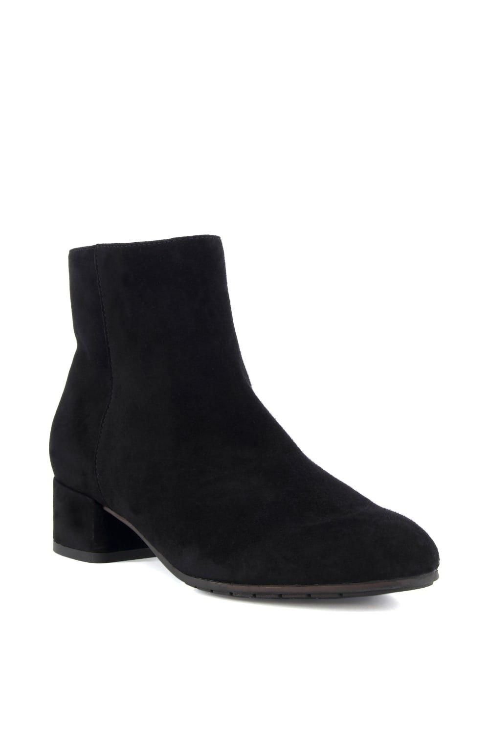 Dune London Dune London Women's 'Pippie' Suede Ankle Boots in Black - 2