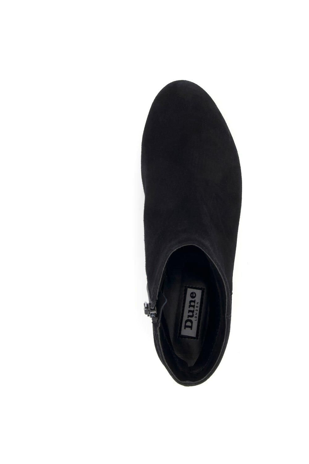 Dune London Dune London Women's 'Pippie' Suede Ankle Boots in Black - 4