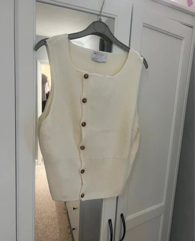 ASOS ASOS cream knit top