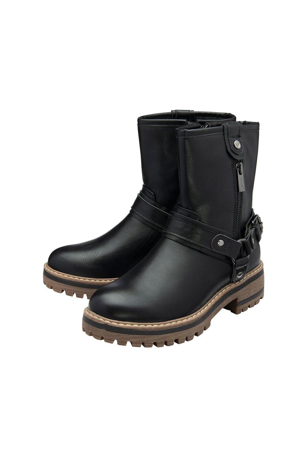 Lotus Lotus Women's 'Hyde' Zip-Up Ankle Boots in Black - 2