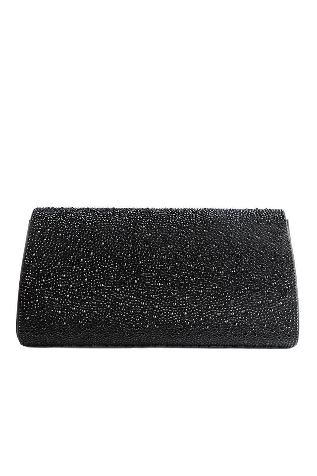 Jones Bootmaker Jones Bootmaker Women's Vicci Embellished Clutch Bag in Black - 2