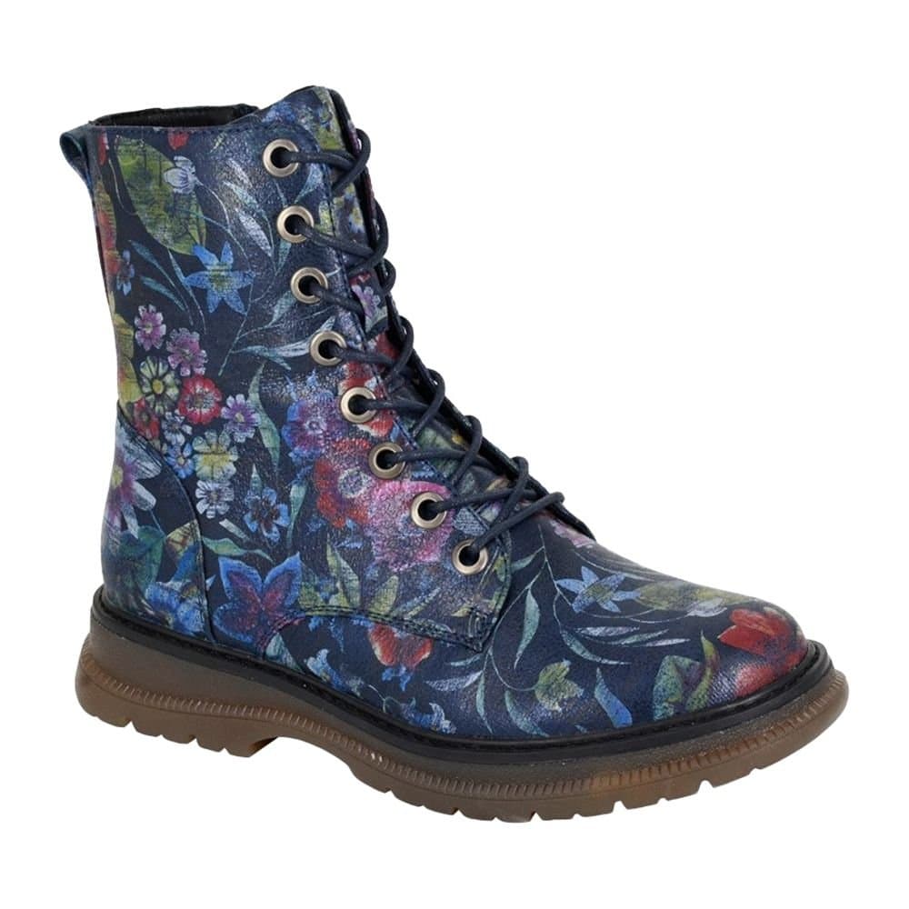 Cipriata Cipriata Women's Annetta Combat Boots in Black