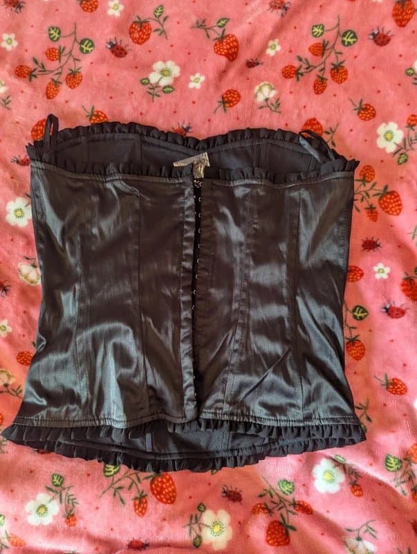 New Look 2006 deadstock New look beaded corset