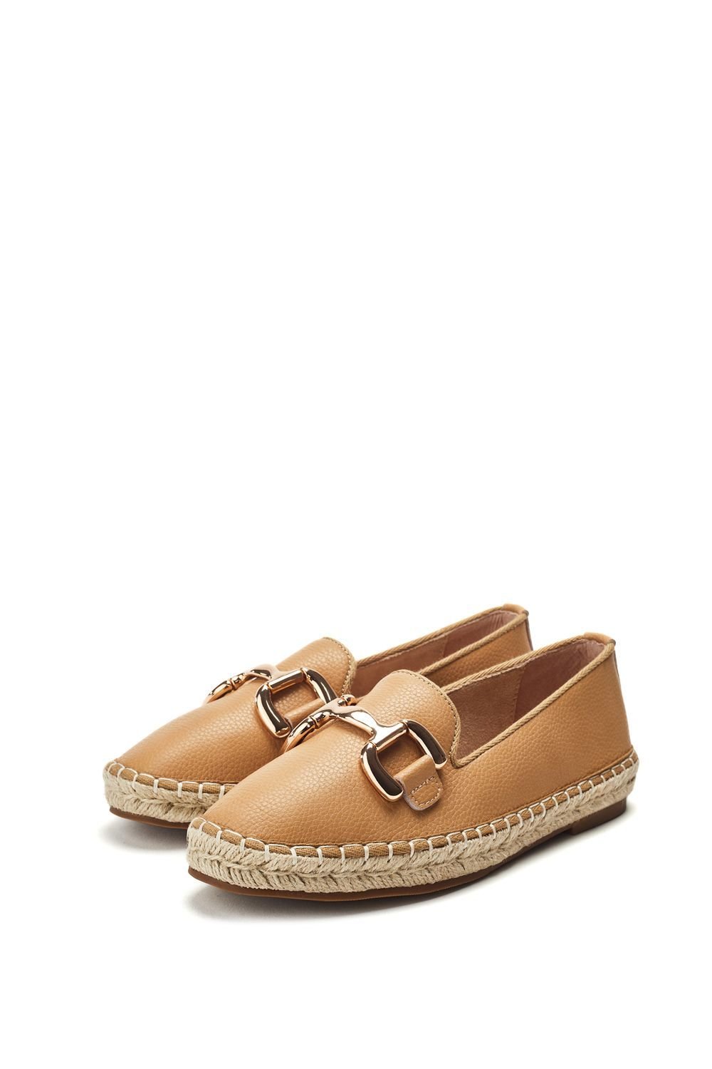 Moda In Pelle Moda In Pelle Women's 'Edulis' Leather Loafers in Camel - 3
