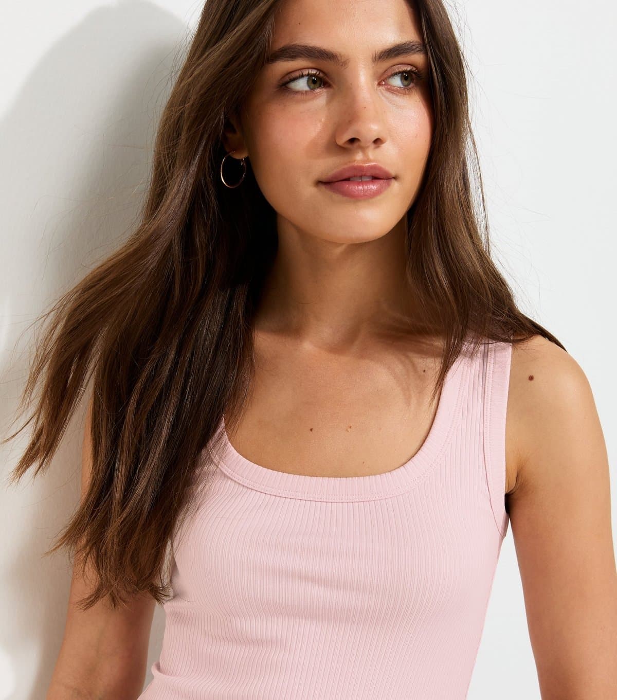 New Look New Look Light Pink Jersey Vest Top
