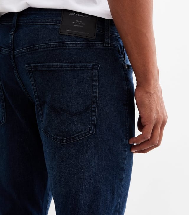 jack & jones Men's Blue Slim Fit Jeans Jack & Jones New Look - 2