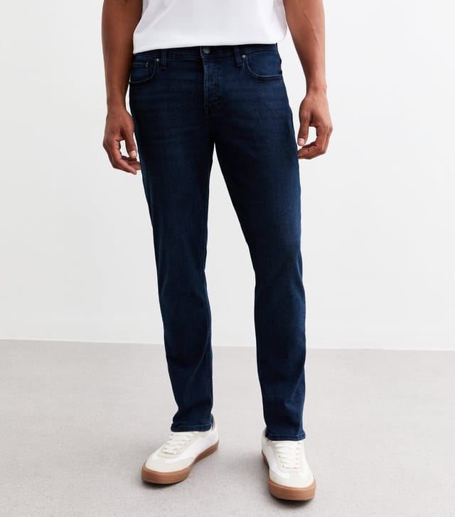 jack & jones Men's Blue Slim Fit Jeans Jack & Jones New Look - 3