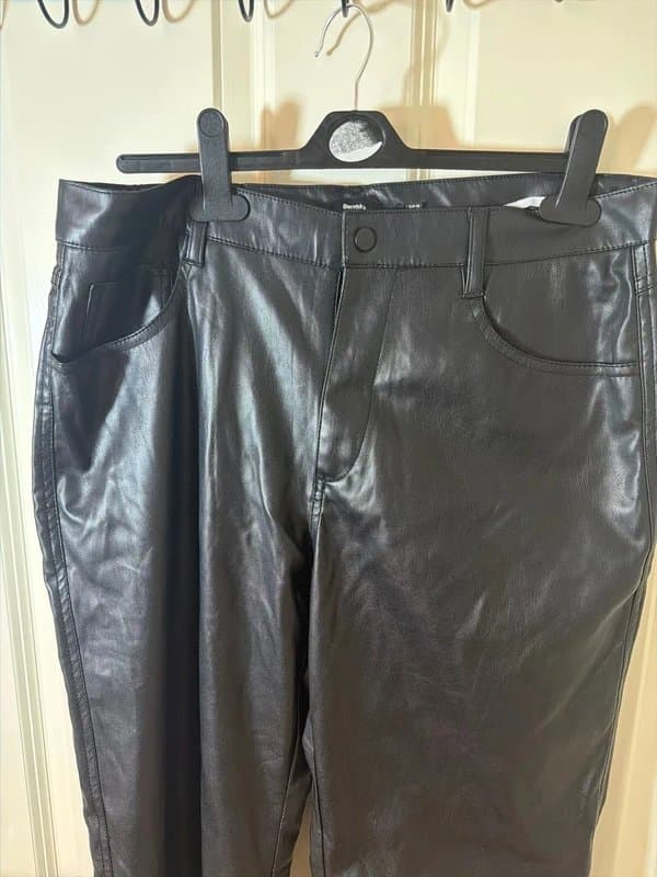 Bershka Bershka leather pants