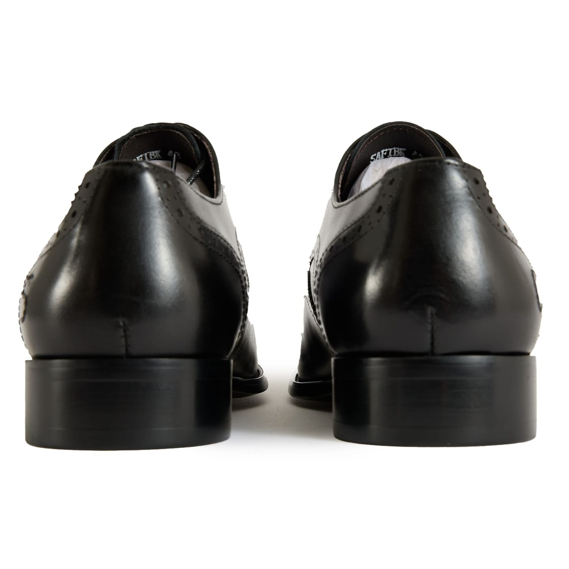 Simon Carter SIMON CARTER Men's Safi Brogue Shoes in Black - 4