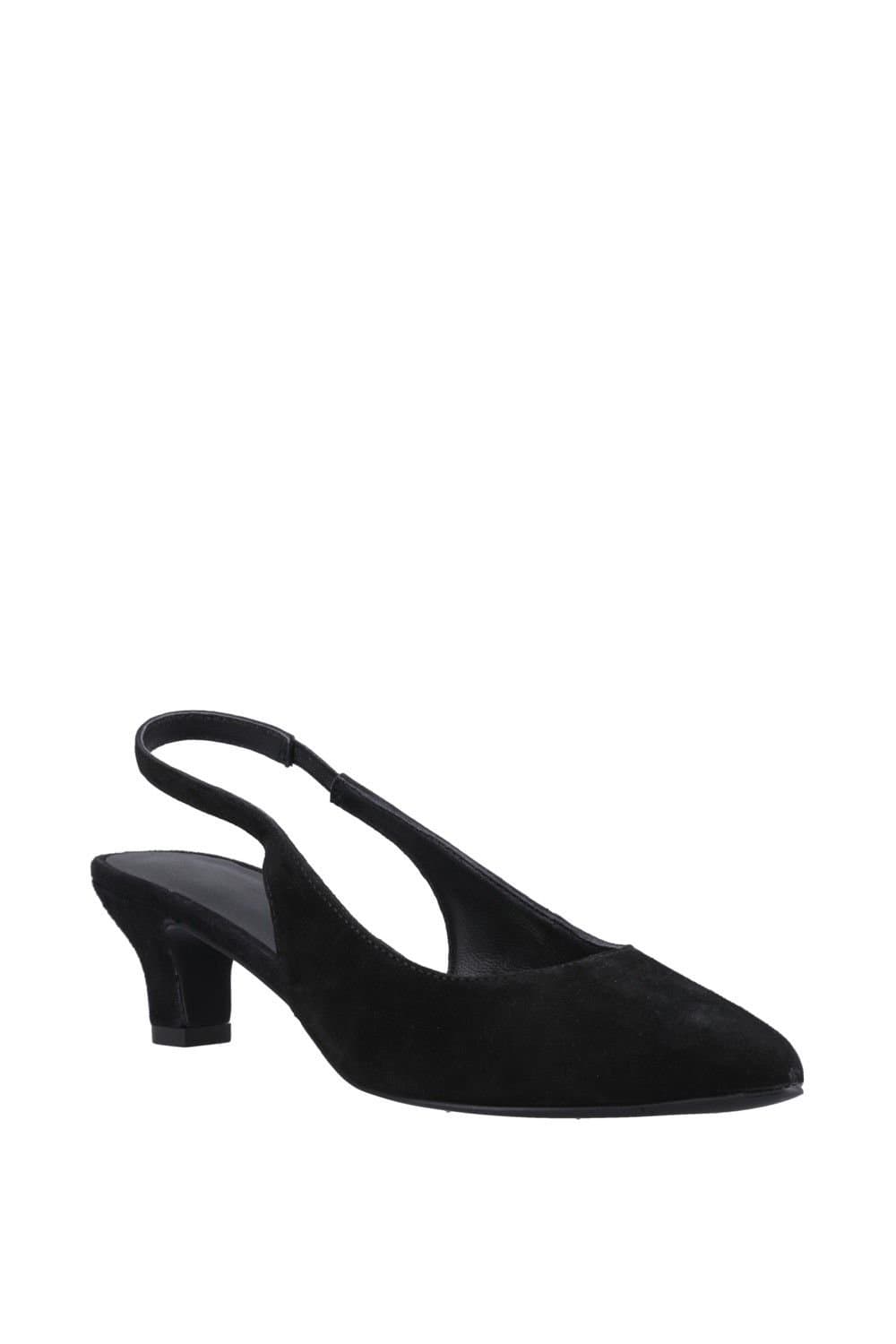 Hush Puppies Hush Puppies Women's Nahla Suede Heel in Black