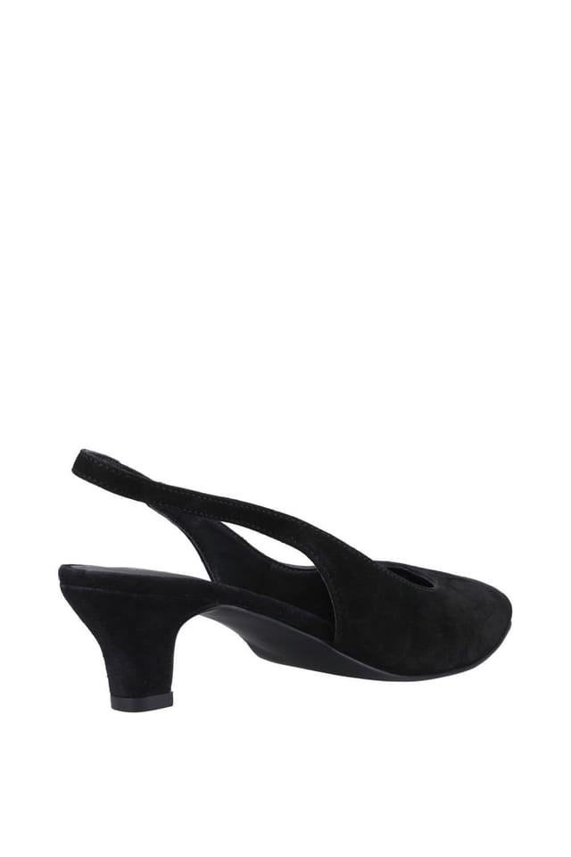 Hush Puppies Hush Puppies Women's Nahla Suede Heel in Black - 2