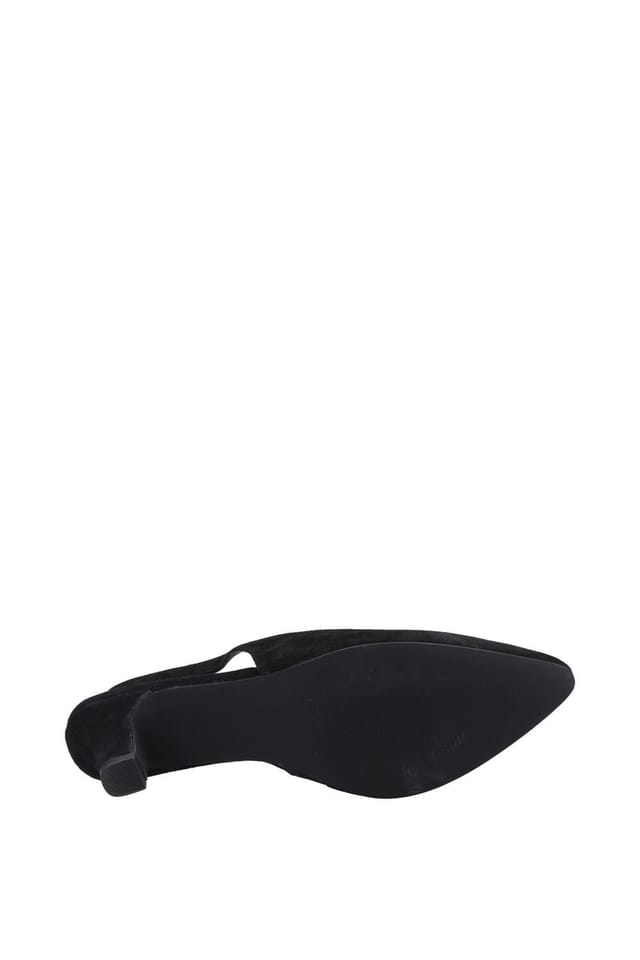 Hush Puppies Hush Puppies Women's Nahla Suede Heel in Black - 3