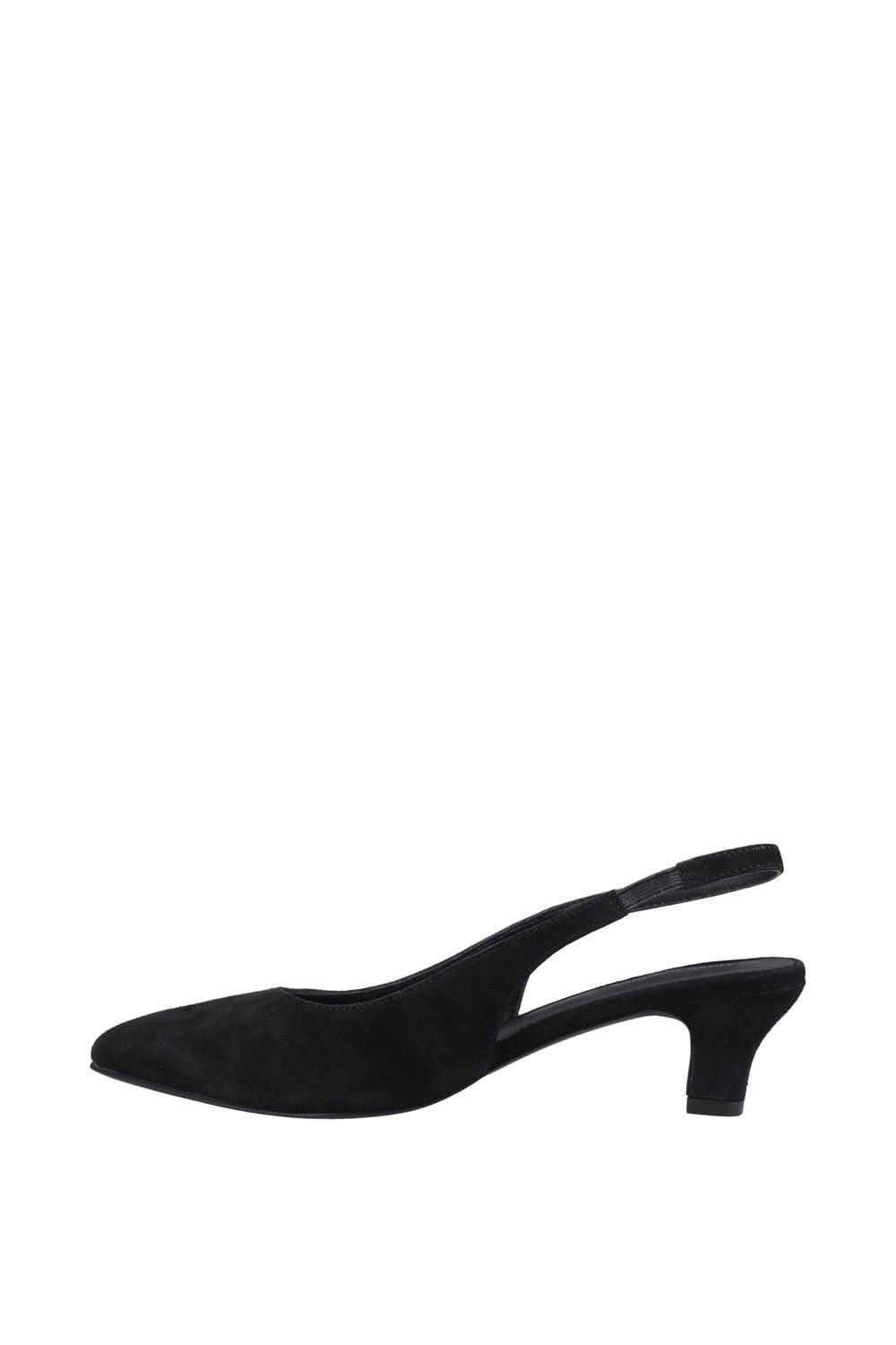 Hush Puppies Hush Puppies Women's Nahla Suede Heel in Black - 4