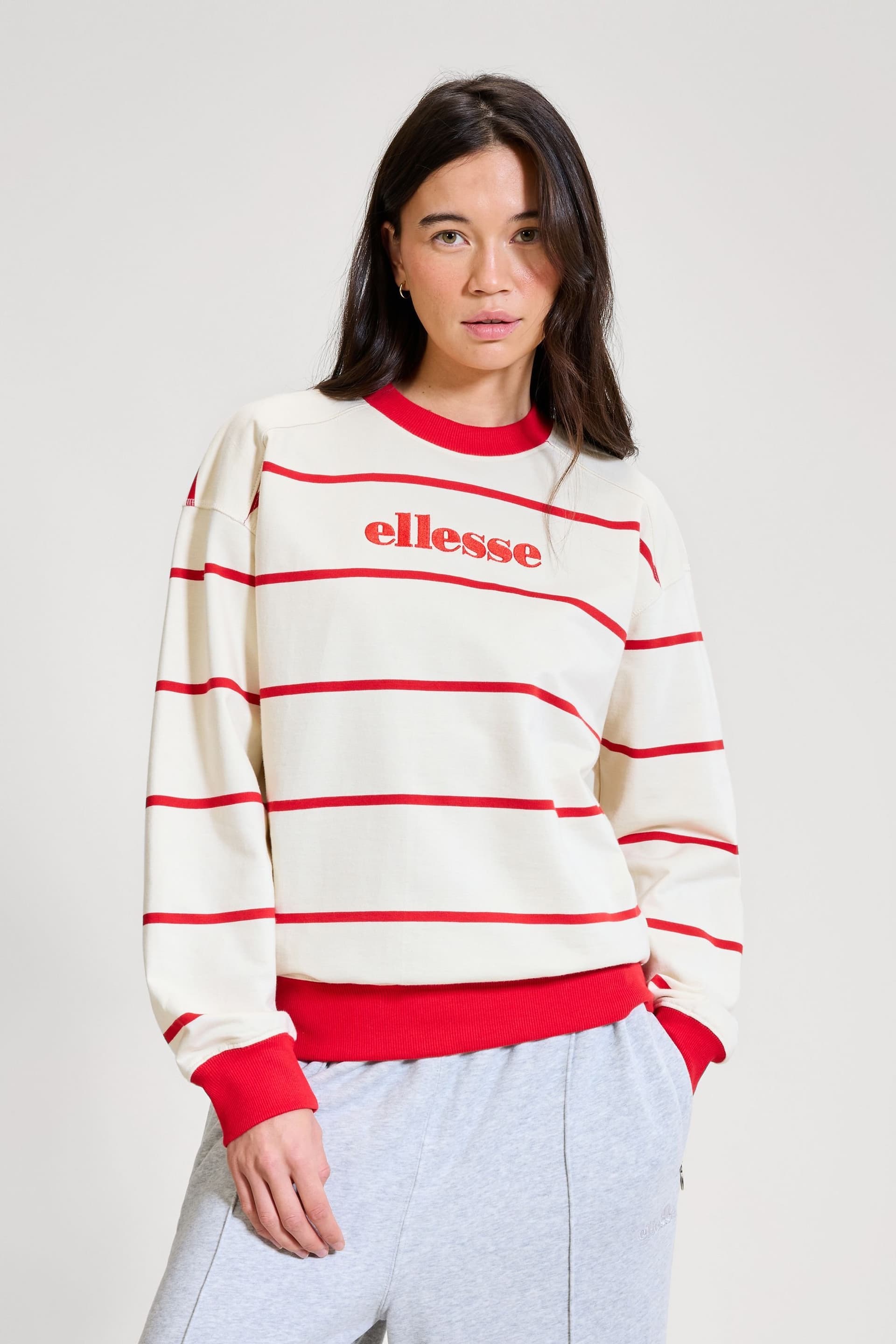 Ellesse Ellesse Women's Taggia Sweatshirt in Off-White