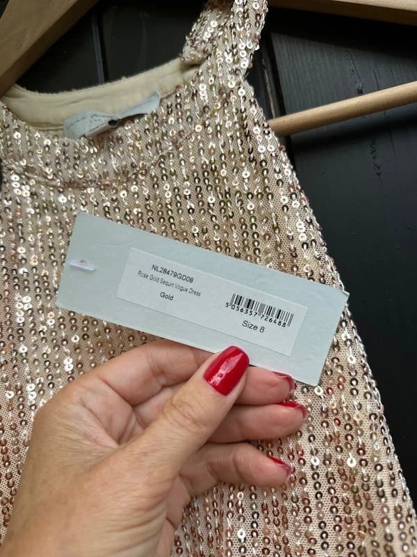 Never Fully Dressed Never fully dressed vogue dress sequined