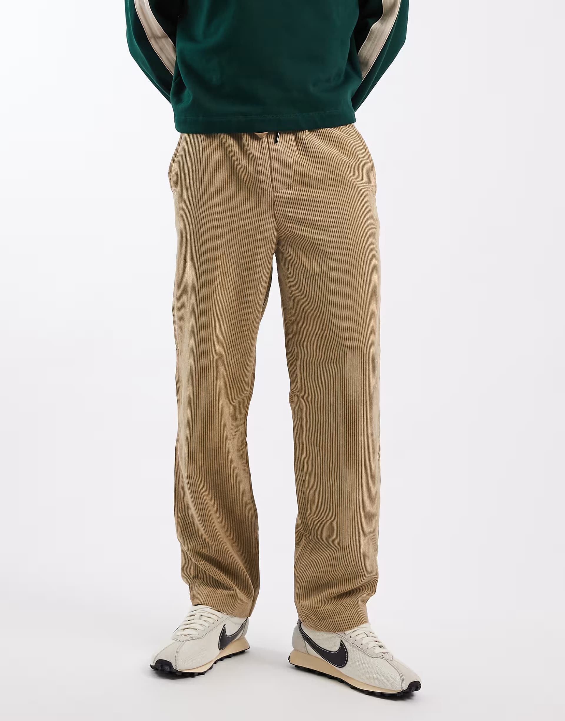 ASOS ONLY & SONS loose fit cord trouser in camel
