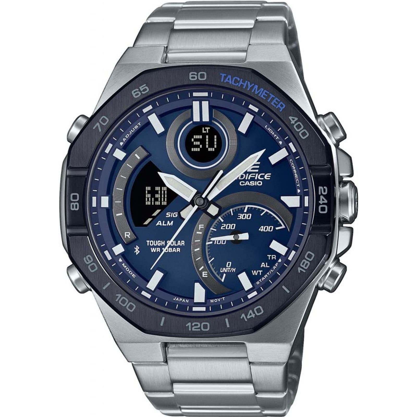 Casio Casio Men's ECB-950DB-2AEF Edifice 48mm Quartz Watch in Silver