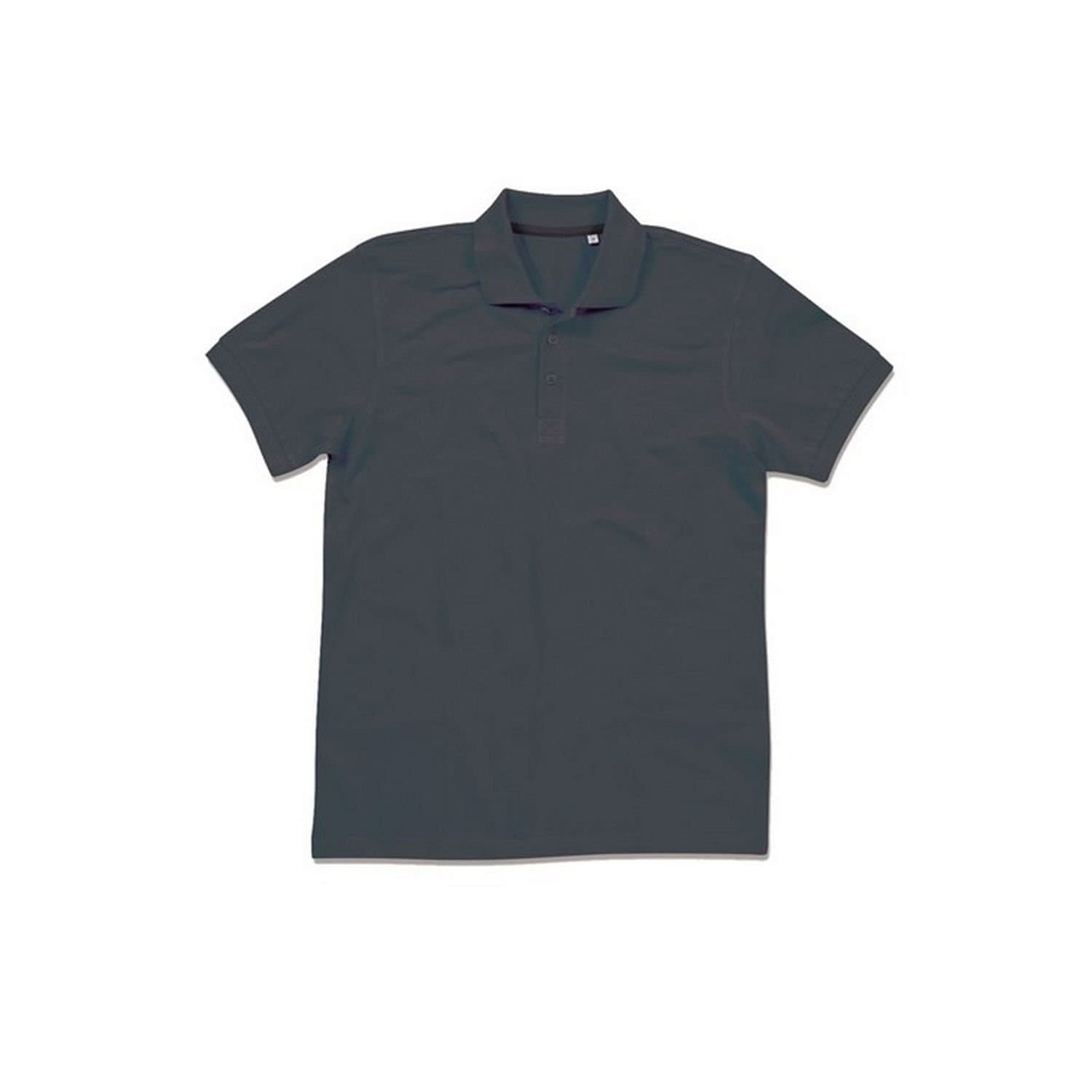 Stedman Stars Stedman Stars Men's Harper Cotton Polo in Black