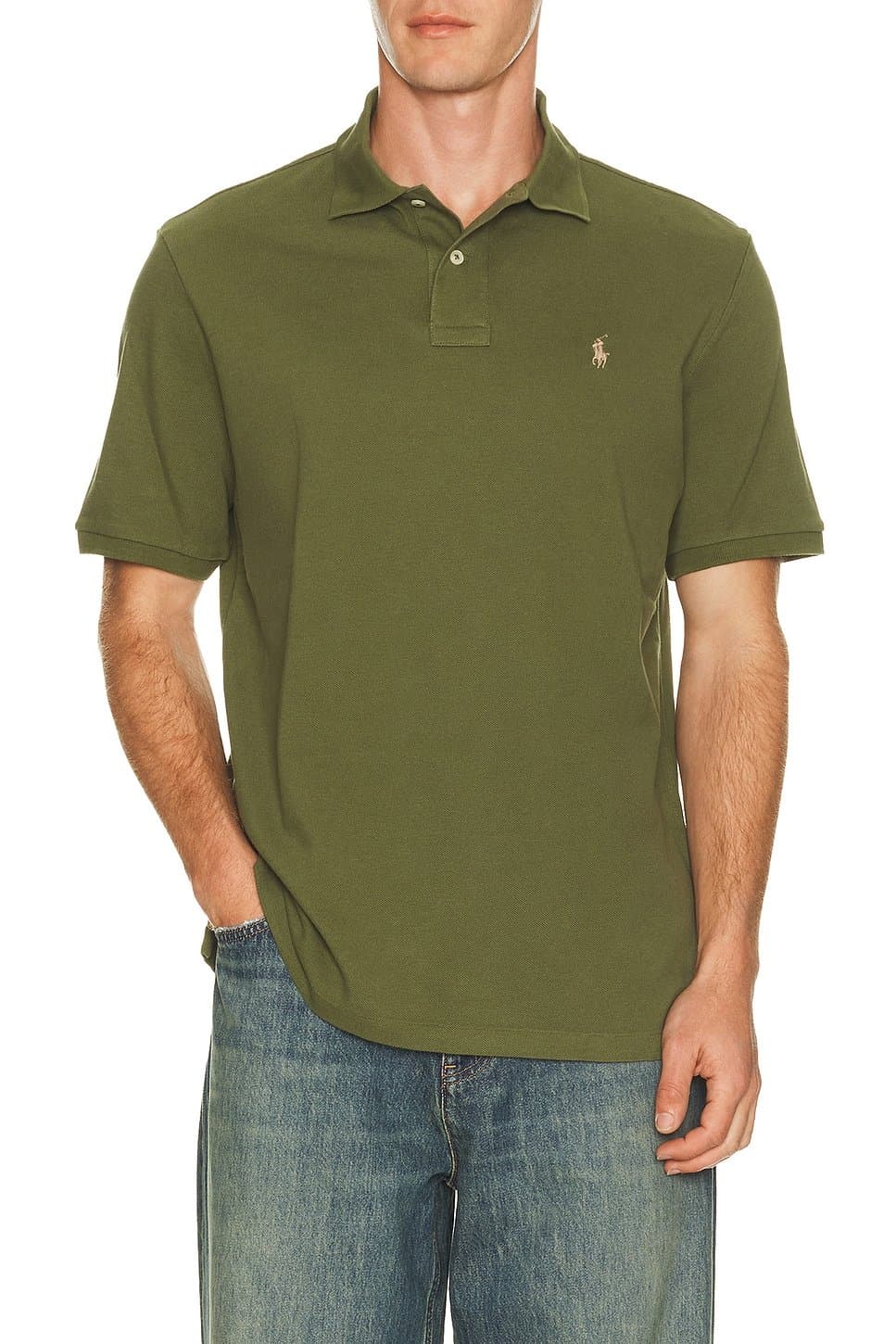 revolve Short Sleeve Mesh Polo