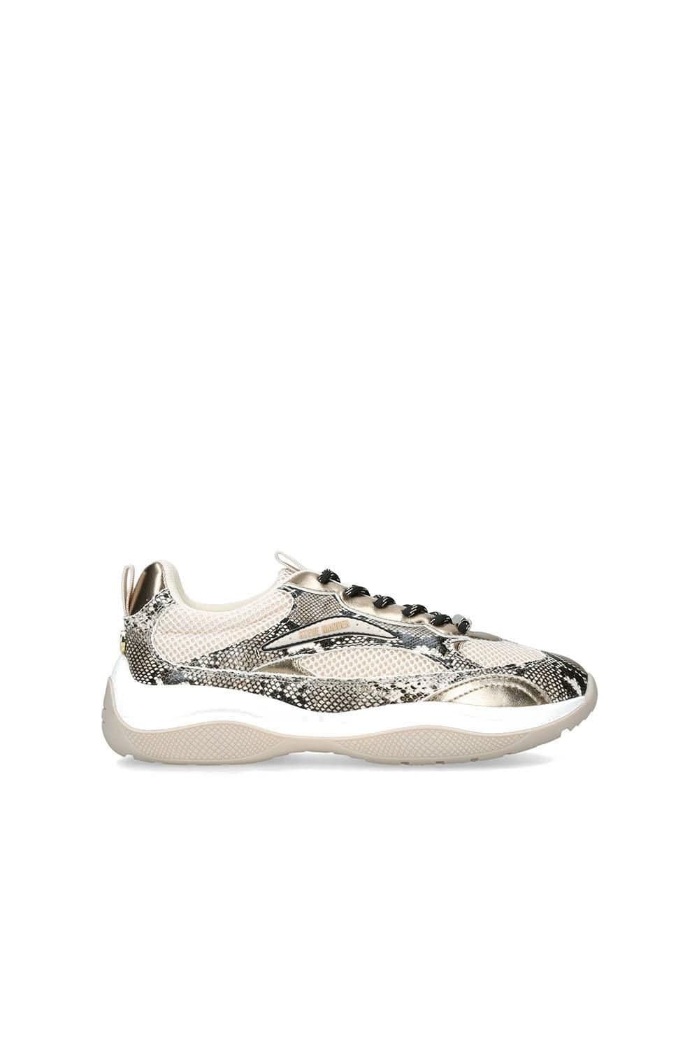 Steve Madden STEVE MADDEN Women's 'Premio Gold' Trainers in Gold