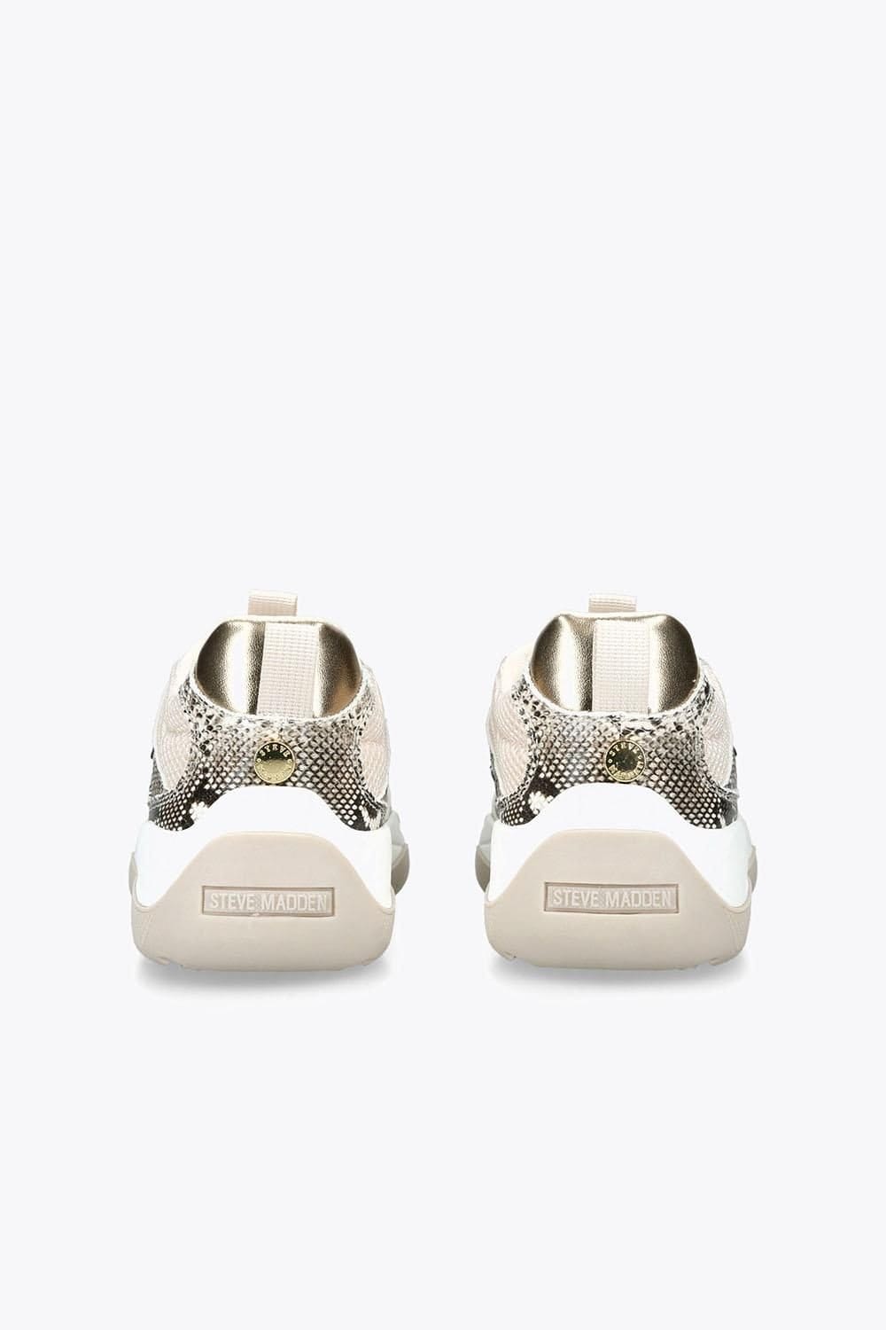 Steve Madden STEVE MADDEN Women's 'Premio Gold' Trainers in Gold - 4