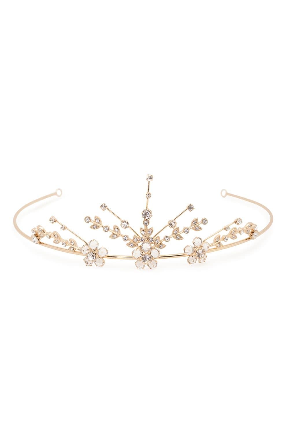 Jon Richard Jon Richard Women's Gold Plated Izzy Tiara - Gift Pouch