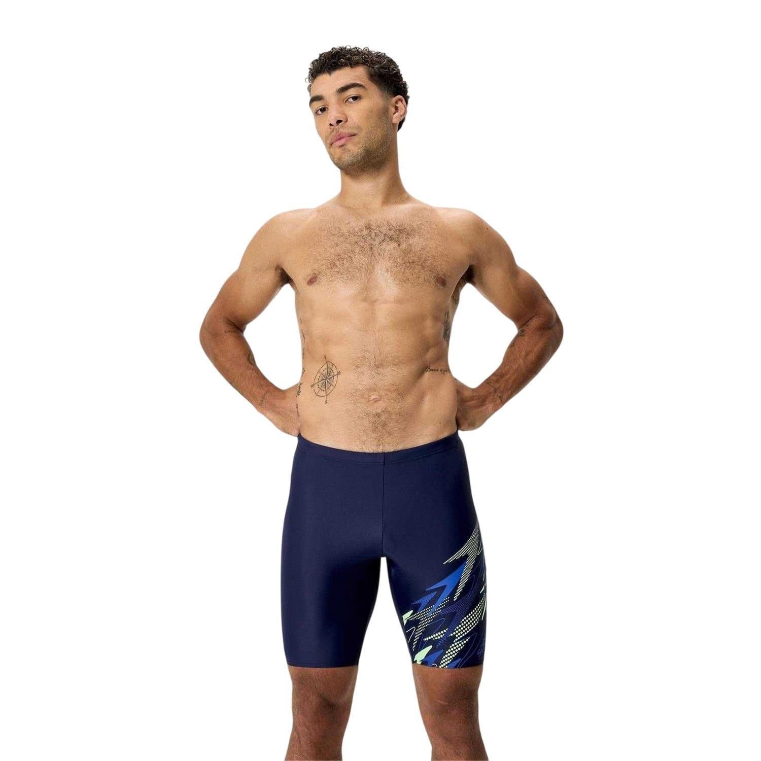 Speedo Speedo Men's Medley Logo Jammer Shorts in Dark Blue