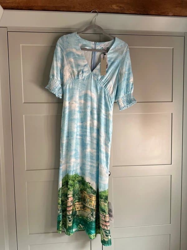Never Fully Dressed Never fully dressed scenery May dress blue sky size 10