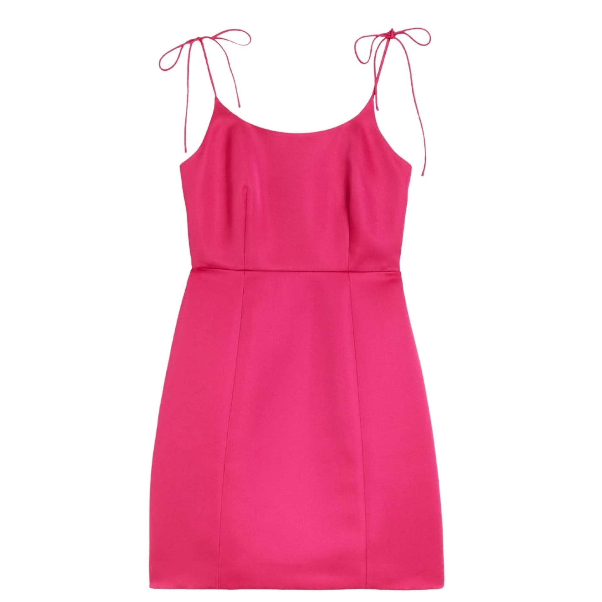 Ted Baker Ted Baker Women's Kavala Strappy Straight Neck Regular Fit Mini Dress in Magenta