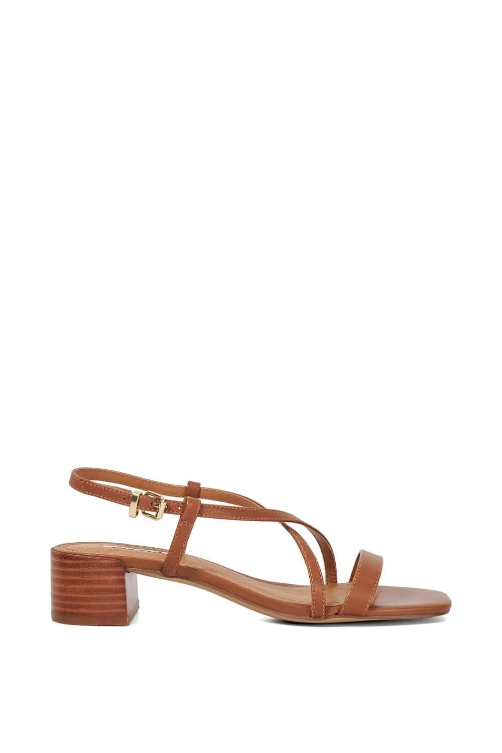 Dune London Dune London Women's 'Jaskell' Leather Sandals in Brown