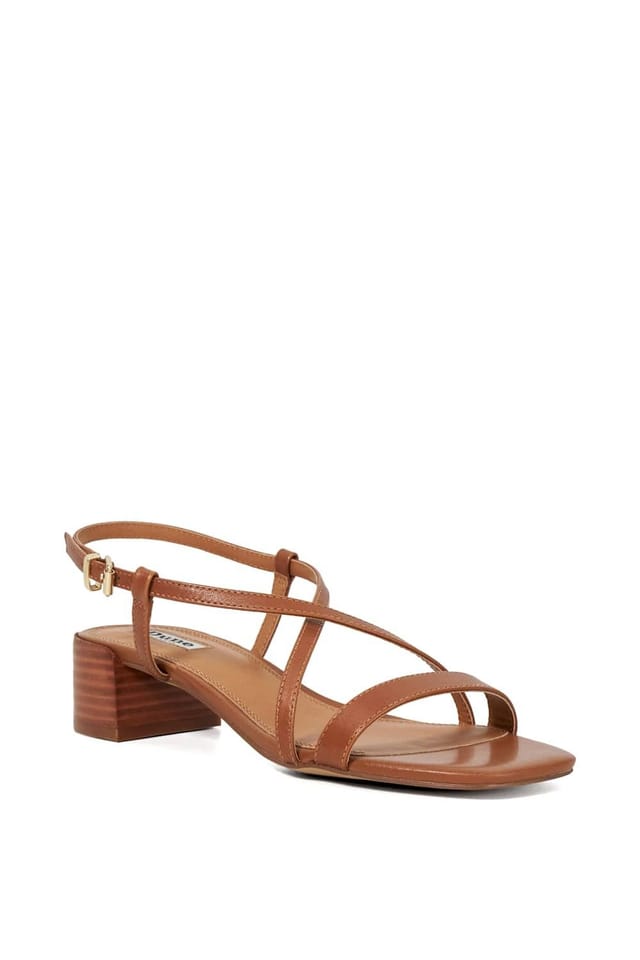 Dune London Dune London Women's 'Jaskell' Leather Sandals in Brown - 2