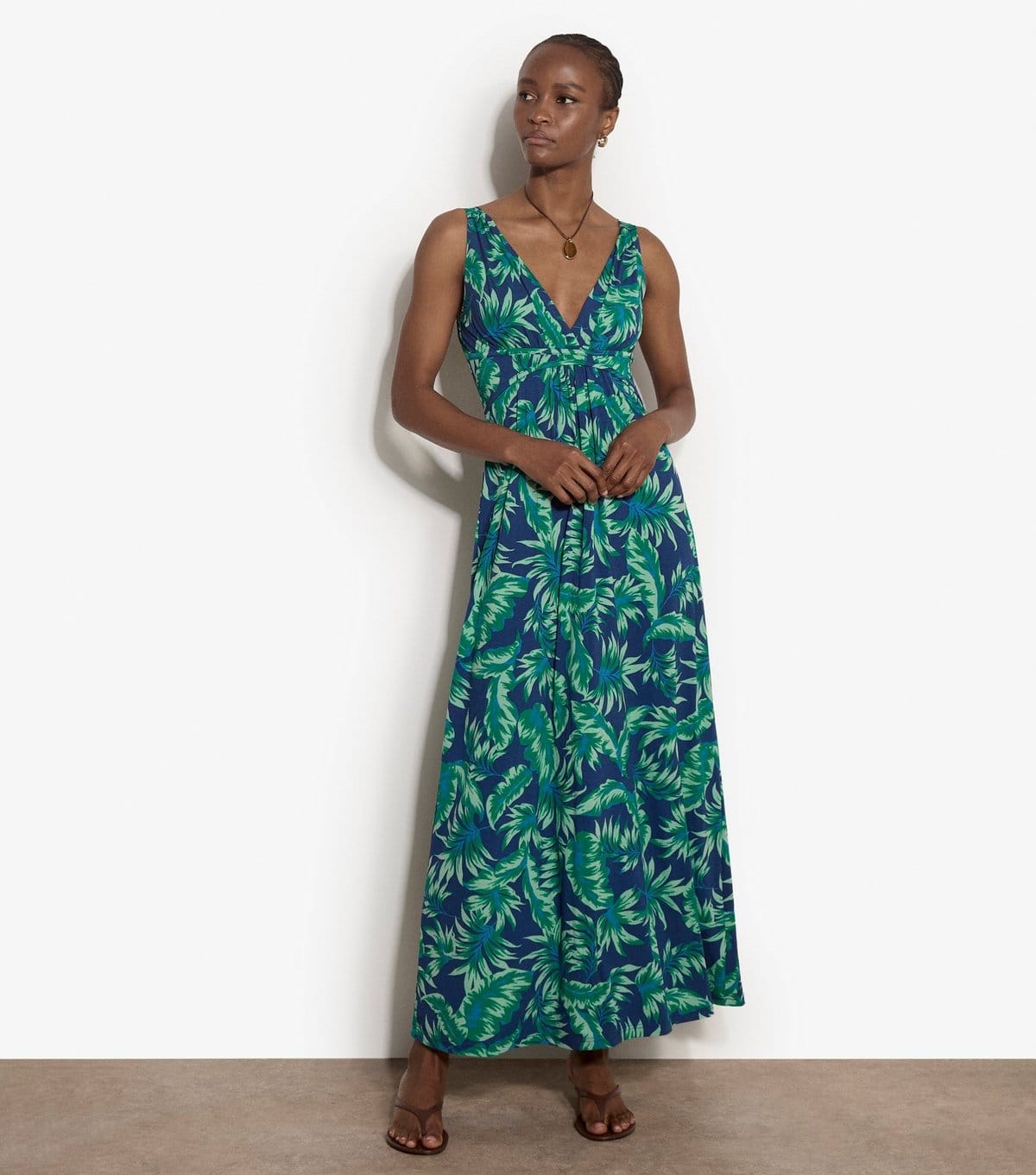 Apricot Women's Green Tropical Pattern Maxi Dress Apricot New Look - 4