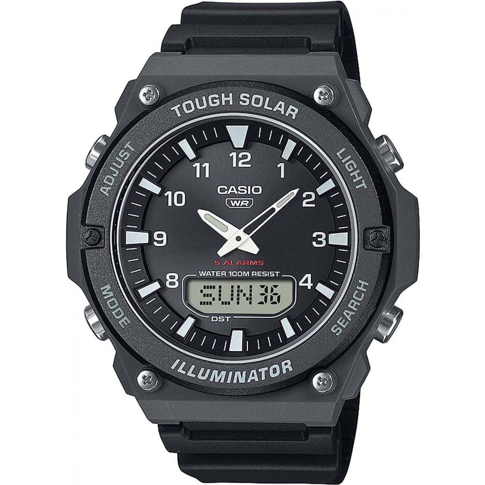 Casio Casio Men's Tough Solar Quartz Watch in Black