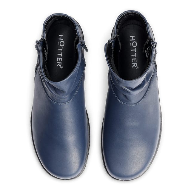 Hotter Hotter Women's 'Murmur' Ankle Boots in Dark Navy - 3