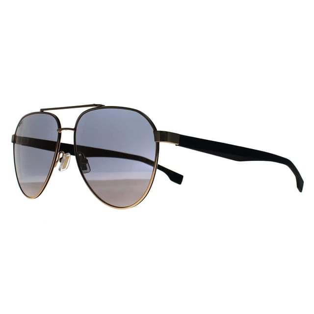 Hugo Boss Hugo Boss Men's Aviator Gold Black Gold Mirror BOSS 1485/S - 2