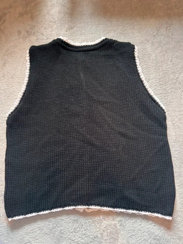 ASOS Knitted button up waistcoat - 1