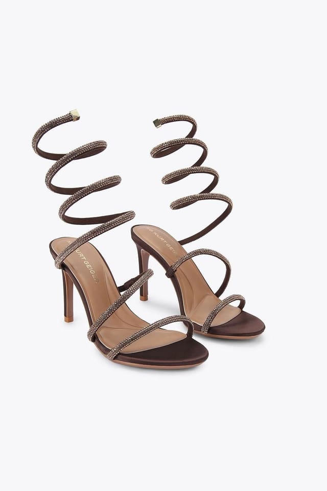 KG Kurt Geiger KG Kurt Geiger Women's 'Athena' Heels in Dark Brown - 2