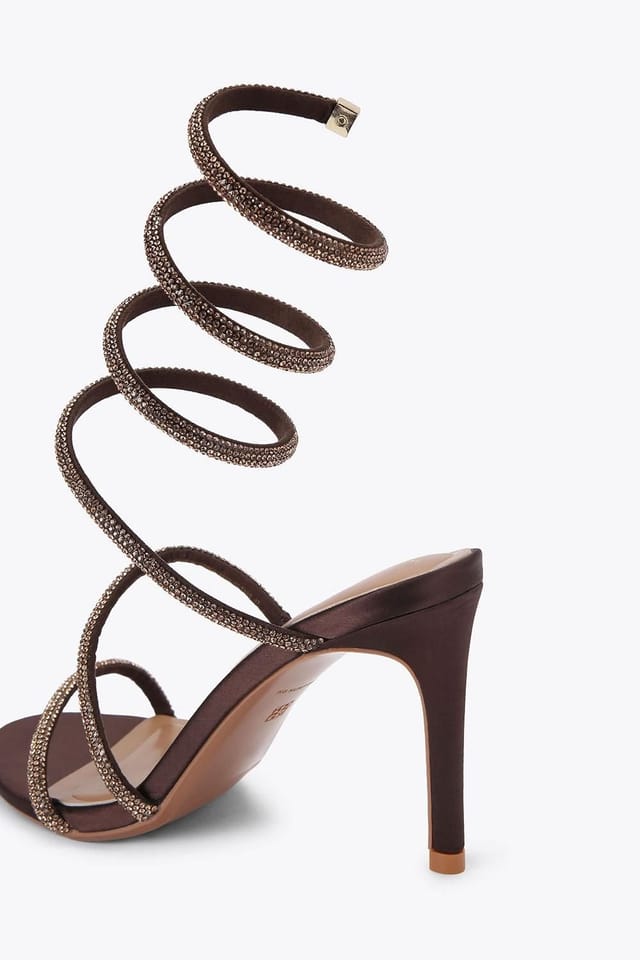 KG Kurt Geiger KG Kurt Geiger Women's 'Athena' Heels in Dark Brown - 3