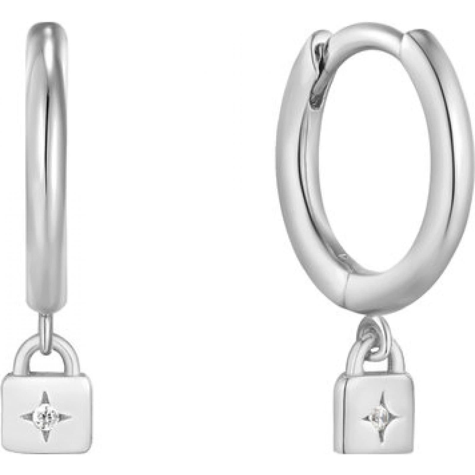Ania Haie Ania Haie Women's E032-01H Pair Of Earrings in Silver