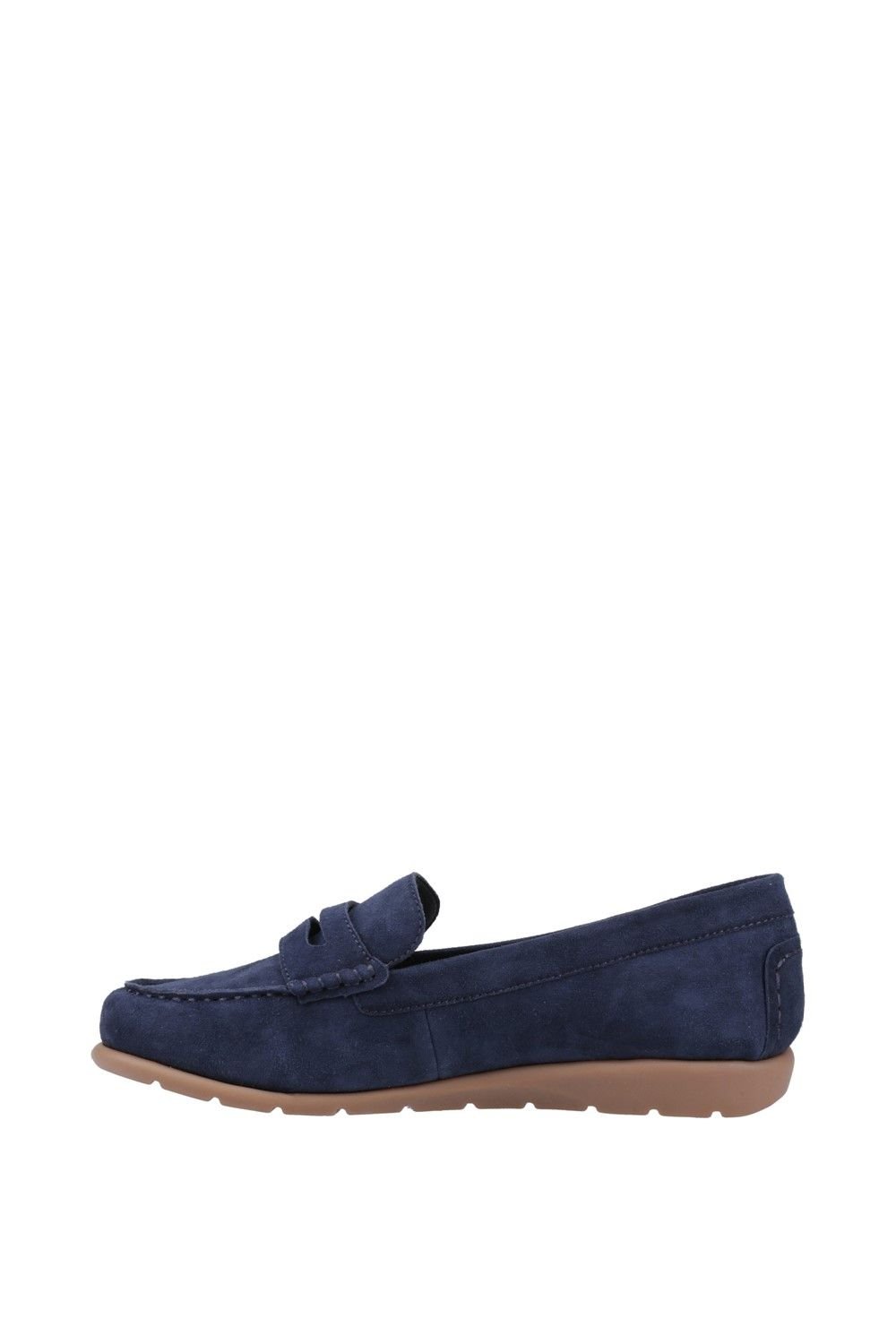 Hush Puppies Hush Puppies Women's Shelby Suede Loafer in Navy - 4