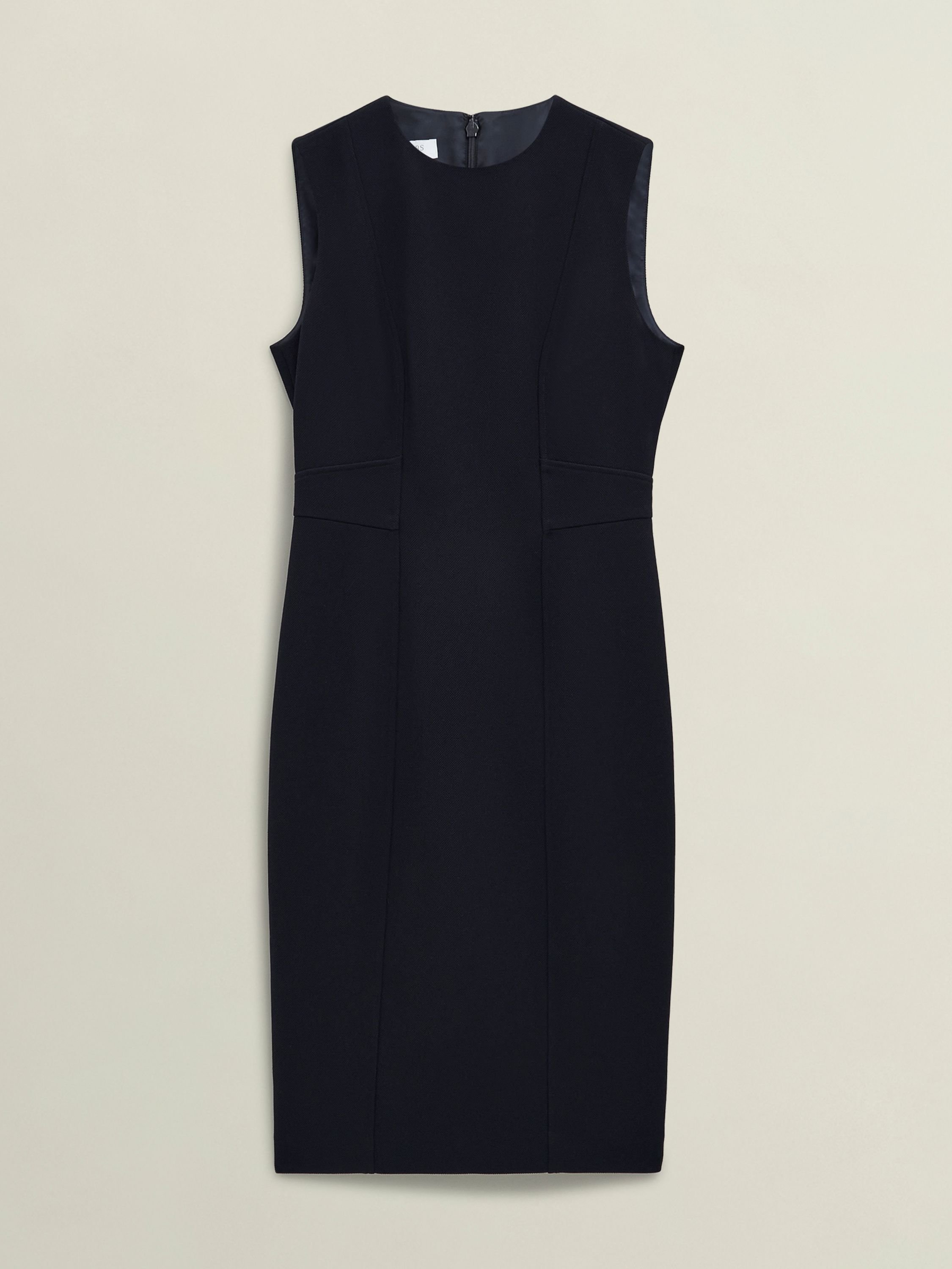 Hobbs London Hobbs London Women's Ivy Sleeveless Shift Dress in Dark Navy - 2