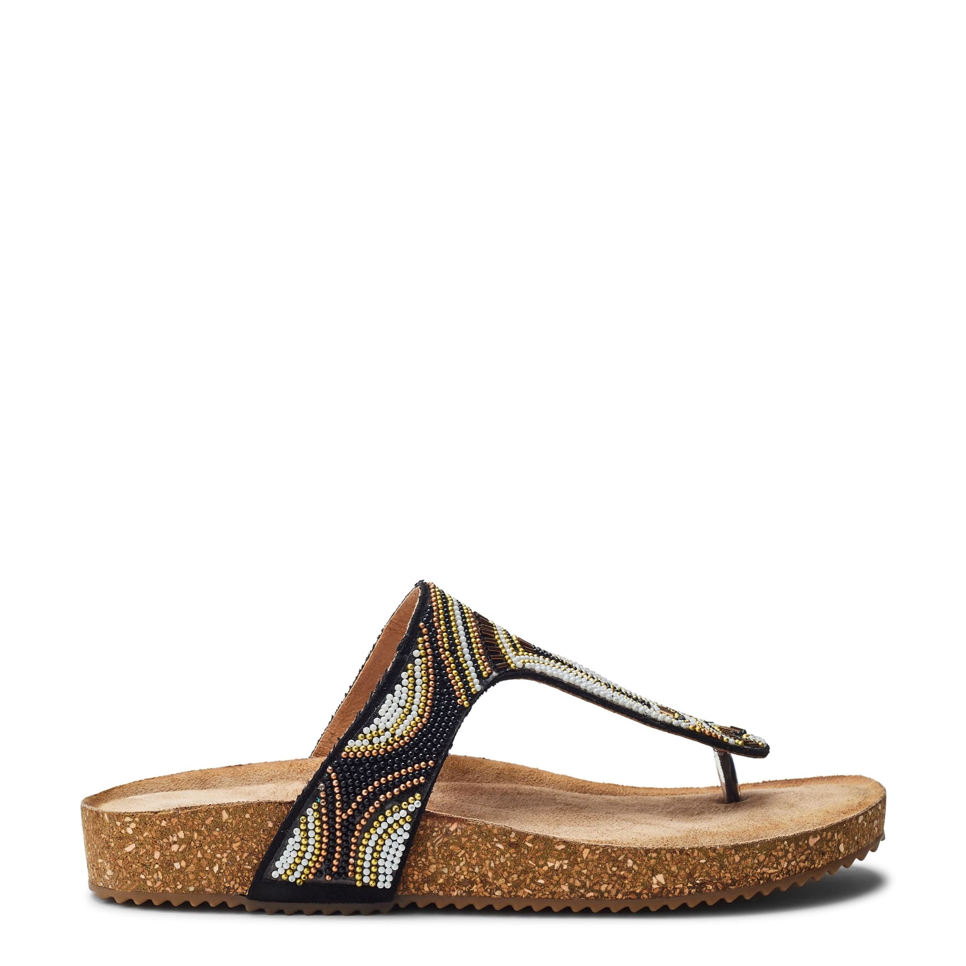 b.soleful b.soleful Women's 'Lisara' Porvair Sandals in Black