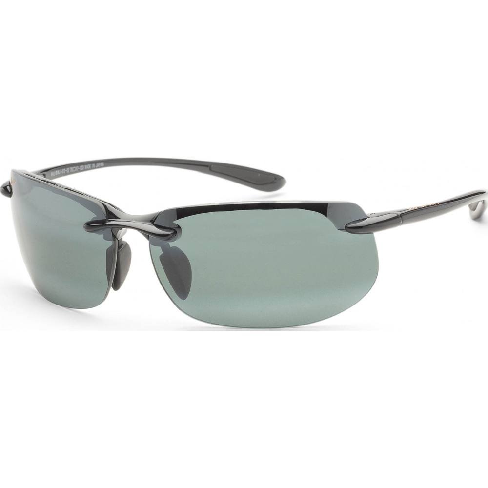 Maui Jim Maui Jim Men's MJ0412S-001 Banyans Aviator/Navigator Sunglasses in Black - 1