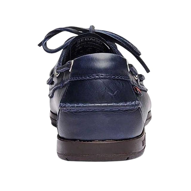 Sebago Sebago Men's Endeavor Waxed Leather Boat Shoes in Navy - 2