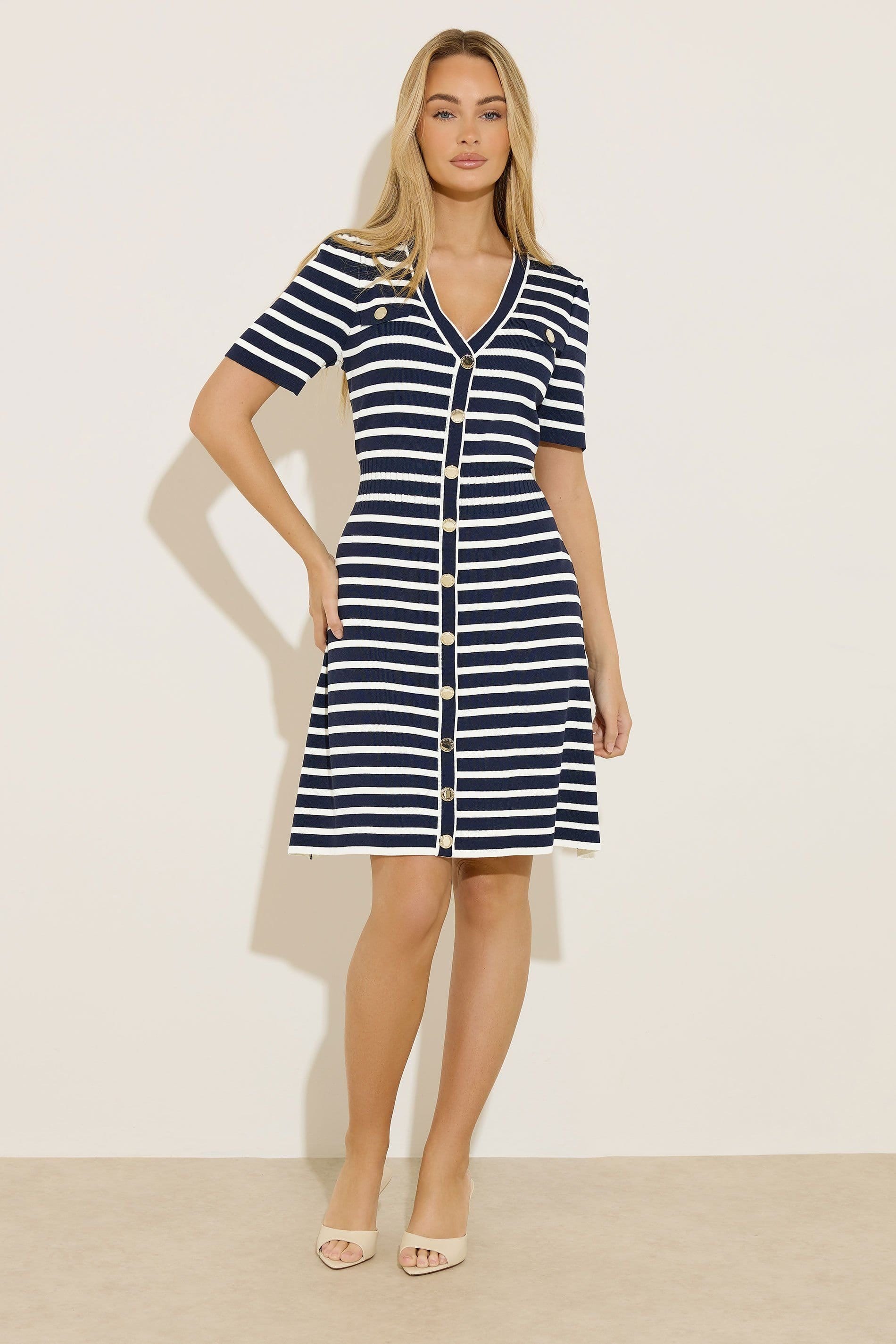 Star By Julien Macdonald Star by Julien Macdonald Women's Stripe Knitted Dress - 4