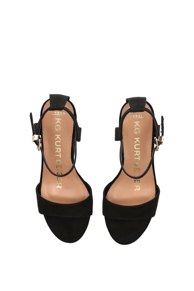 KG Kurt Geiger KG Kurt Geiger Women's 'Fleur' Suedette Sandals in Black - 2