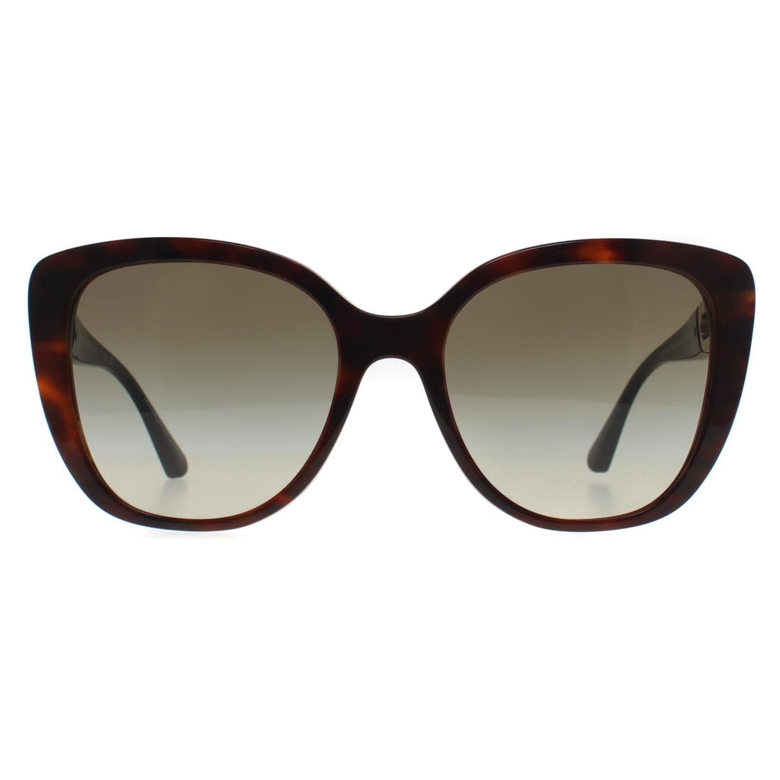 Emporio Armani Emporio Armani Women's Butterfly Shiny Havana Red Green Gradient EA4214U