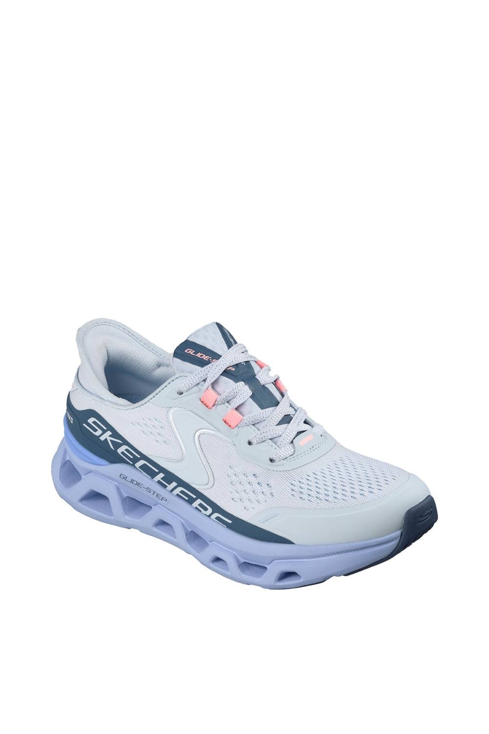 Skechers Skechers Women's GLIDE-STEP ALTUS Lace-Up Slip-Ins Light Blue - 2